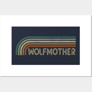 Wolfmother Retro Stripes Posters and Art